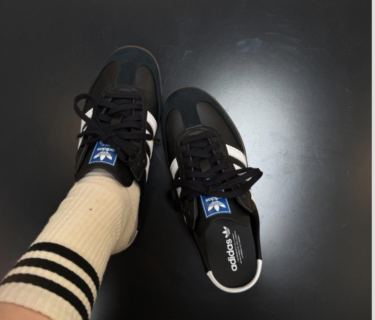 SAMBA OG Mule Black