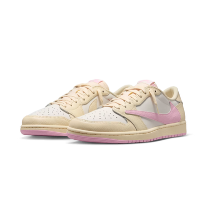 Air Jordan 1 Low x Travis Scott Muslin and Shy Pink