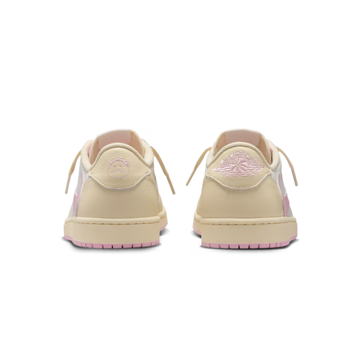 Air Jordan 1 Low x Travis Scott Muslin and Shy Pink