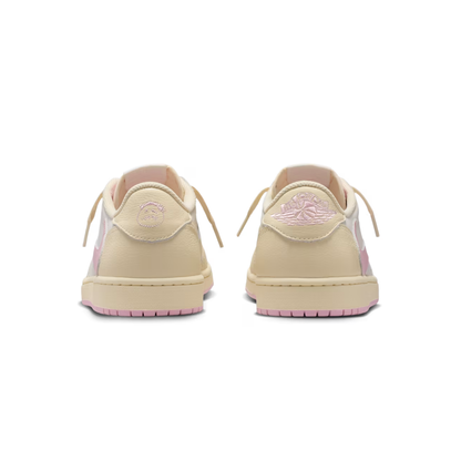 Air Jordan 1 Low x Travis Scott Muslin and Shy Pink