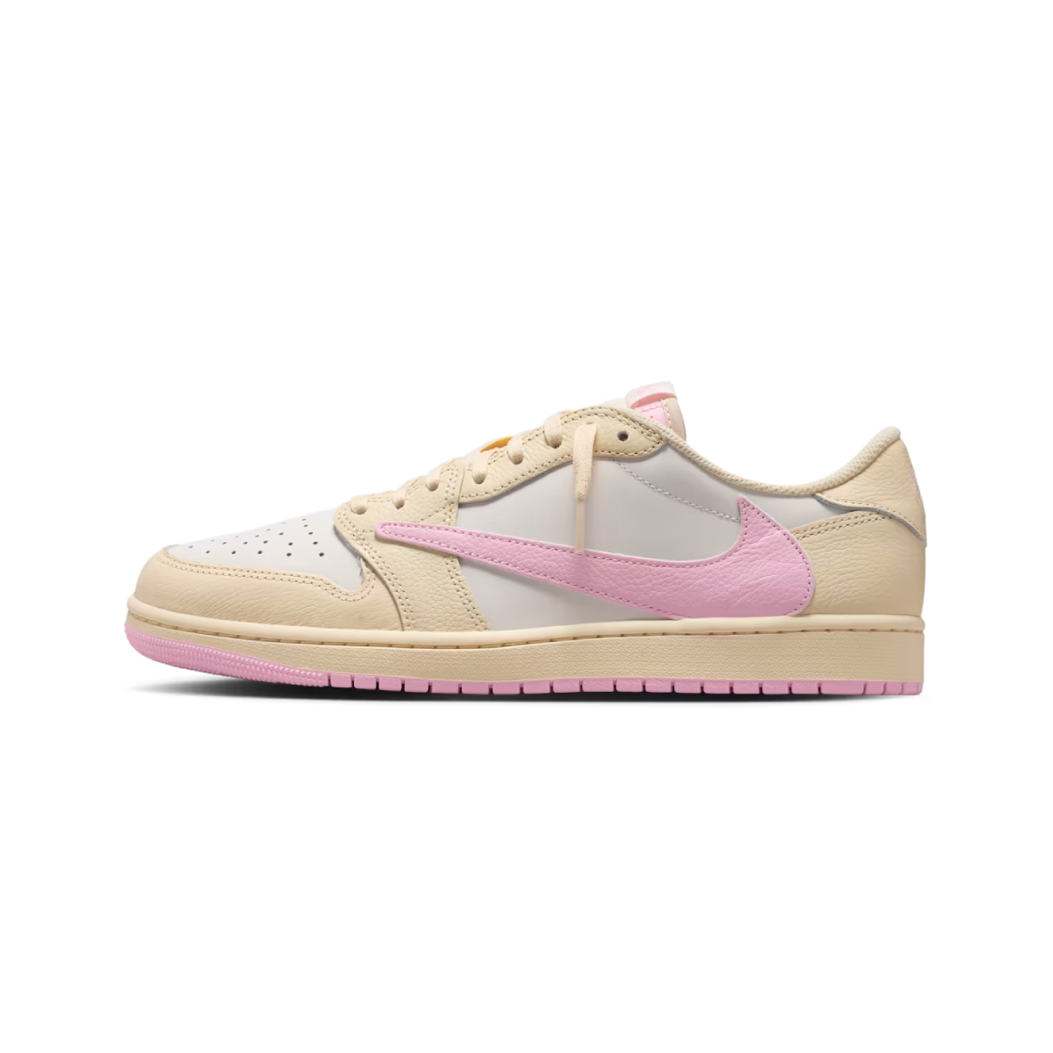 Air Jordan 1 Low x Travis Scott Muslin and Shy Pink